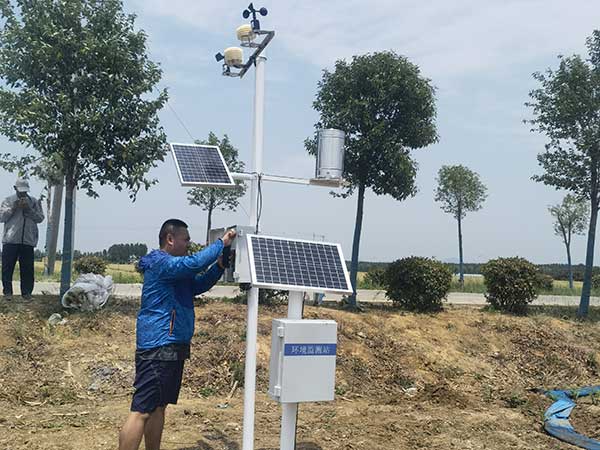 泰安东平接山镇周徐庄村农业气象观测站安装案例