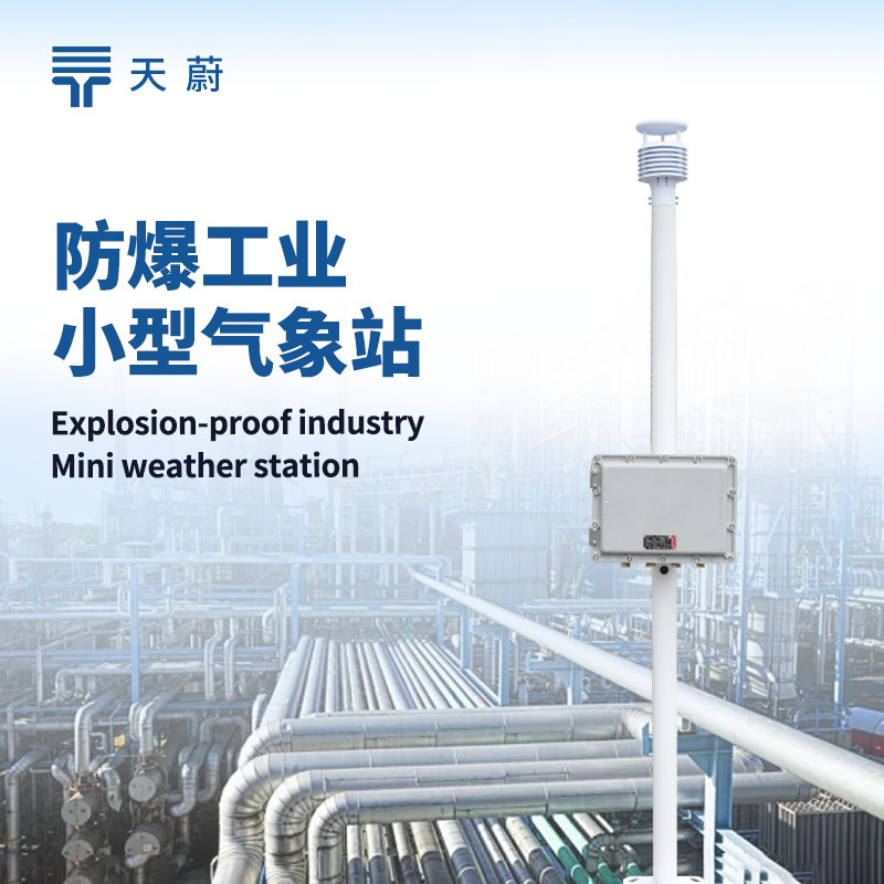 防爆小型氣象站系統(tǒng)：特殊防爆工藝，保障環(huán)境安全